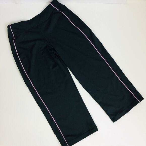 🚨SALE🚨 Adidas 3/4 Pants Charcoal and Lavender Capri 3/$10 4/$12 5/$15 - Picture 3 of 8
